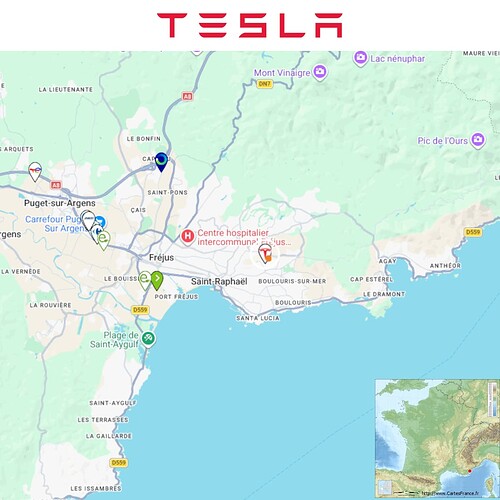4767 - Tesla Saint-Raphaël (Grand Frais)