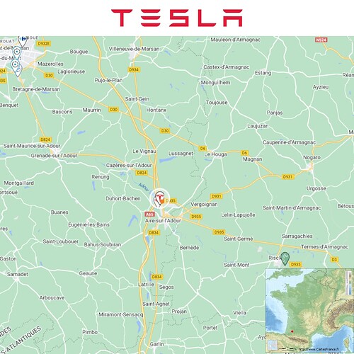 2827 - Tesla Aire sur Adour