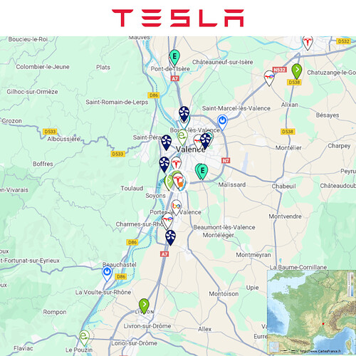 Tesla - Valence (Hôtel Mercure)
