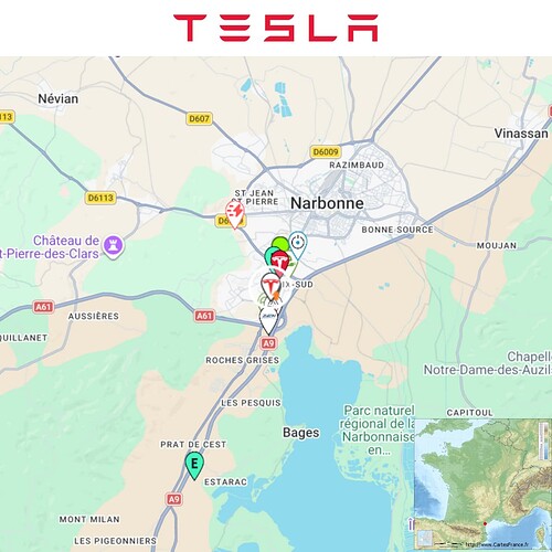 4943 - Tesla - Narbonne (Auchan)