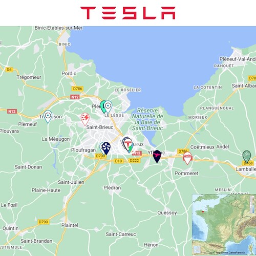 3529 - Tesla Saint Brieuc