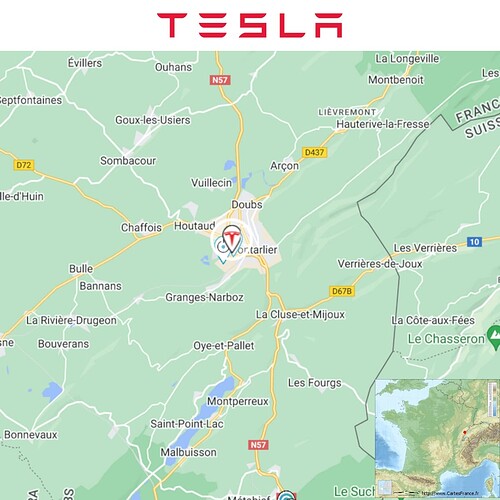 3268 - Tesla Pontarlier