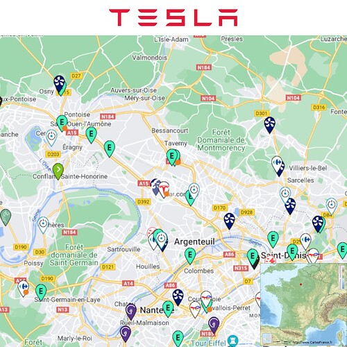 2959 - Tesla - Franconville (E. Leclerc)