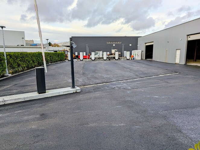 New asphalt for Van der Valk external parking lot (2)