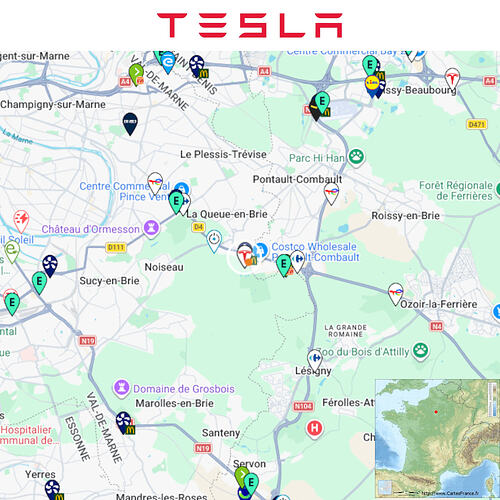 5224 - Tesla Queue en Brive