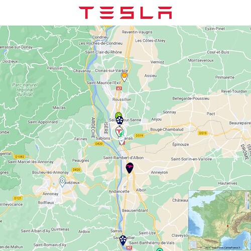 3525 - Tesla Salaise-sur-Sanne