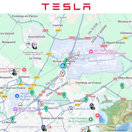 4799  - Tesla Roissy