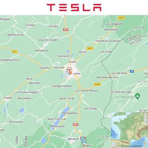 2975 - Tesla - Pontarlier (Intermarché)